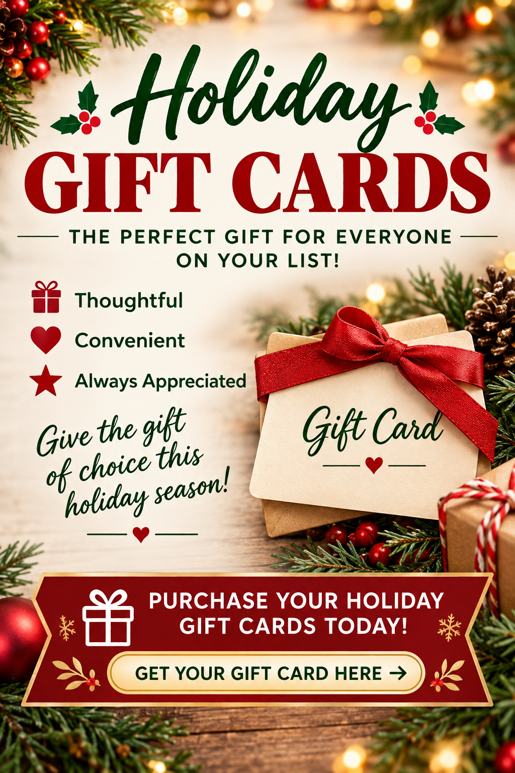 Order your gift cards here!